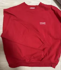 FFEIN スウェット レッド L