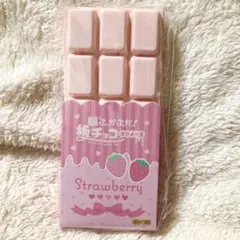 超ふっかふか！板チョコスクイーズ　香り付き　ストロベリー