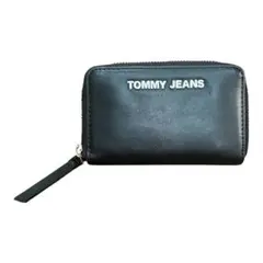 TOMMY JEANS ブラックコインケース　小銭入れ　スモールウォレット