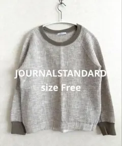 ジャーナルスタンダード　ブラウジング配色カットソー　サイズフリー