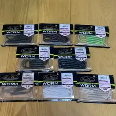 エバーグリーン EVERGREEN ツインテールリンガー3.8インチ 8色セット