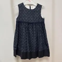 タルティーヌエショコラ ノースリーブワンピース 100