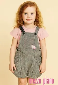 【新品タグ付き】Mezzo Piano メゾピアノ サロペット／オーバーオール
