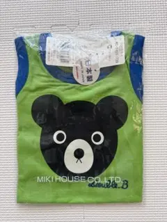 新品　日本製　ミキハウス　タンクトップ　80