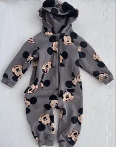 H&M ミッキーマウス ロンパース 86cm 12-18M