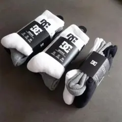▼9足セット 新品 ディーシーシューズ ソックス 靴下 DC SHOES