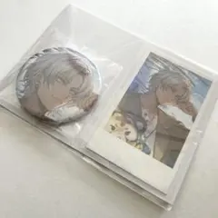 にじさんじ　誕生日グッズ　缶バッジ　チェキ風カード　イブラヒム　2024