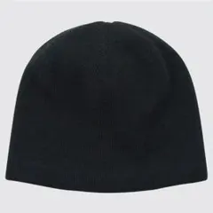 ユニクロ　フリースライニングニットキャップ