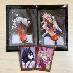 鬼滅の刃 干支 午年 アクリルスタンド フォトカード伊黒小芭内 甘露寺蜜璃
