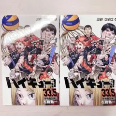 ハイキュー　ゴミ捨て場の決戦　特典　33.5巻　2冊セット