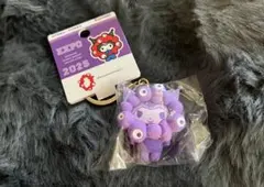 万博 ミャクミャク サンリオ 推しカラー クロミ キーホルダー