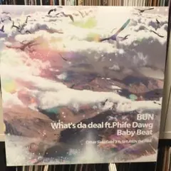 限定 12インチ BUN タナカフミヤ WHAT'S DA DEAL LP