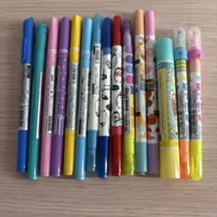 ペン、マーカーペンまとめ売り 15本 香り付きあり