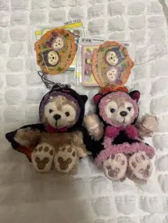 2013ハロウィン　ダッフィー シェリーメイ ぬいぐるみストラップ