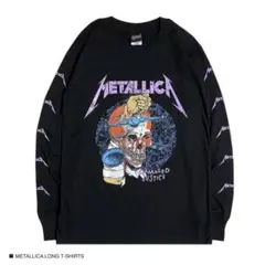メタリカ Mサイズ 長袖 ロングTシャツ ロンT ロック バンドT シャツ