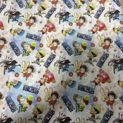 ワンピースキャラクター綿生地