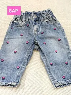 Disney デニムパンツ GAP 80 ミニーちゃん