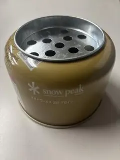 スノーピーク アウトドア灰皿　OD缶 蚊取り線香ケース　金缶
