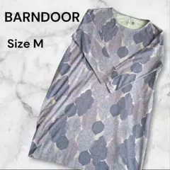 BARNDOOR 北欧風 プリント カットソー チュニックワンピース