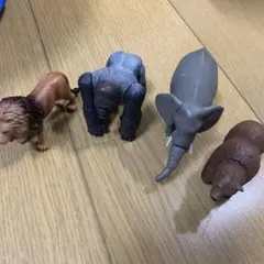 アニア　動物　まとめ売り　ゾウ　ライオン　ゴリラ　クマ