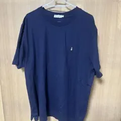 Hush Puppies メンズ 半袖Tシャツ ネイビー Lサイズのサムネイル