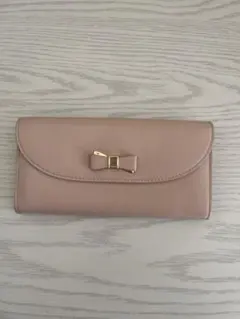 FURLA フルラ リボン 長財布 ピンク