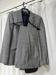 グレー チェック柄 スーツ セット