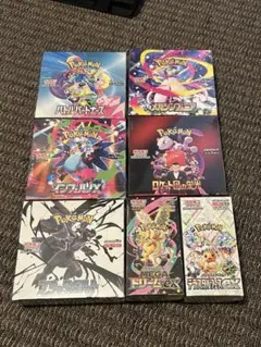 ポケカ　BOX まとめ売り　7点セット　シュリンク付き