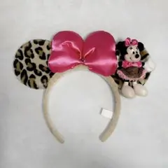 【️入手困難】東京ディズニー ミニー・マウス カチューシャ ヒョウ柄 豹柄