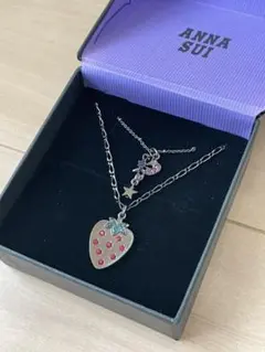 アナスイ　ANNA SUI 2連ネックレス