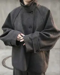 SHEIN コート グレー