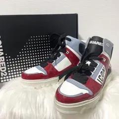 現行モデル・箱付き✨ディースクエアード バスケット スニーカー ICON ロゴ