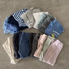 ベビー85〜90㎝　UNIQLOパンツ&Tシャツ19点セット