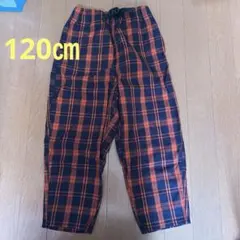 チェックパンツ