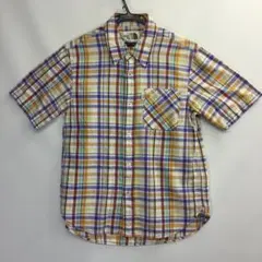 ノースフェイス The North Face 半袖ボタンシャツ Sサイズ