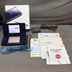【付属品完品・動作確認済み】ニンテンドーDS Lite エナメルネイビー