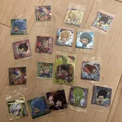 ドラゴンボール ステッカー 16枚セット カード1枚