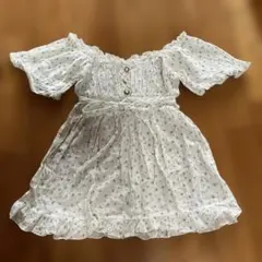 ギャルフィット　バルーンスリーブ小花柄ブラウスのサムネイル