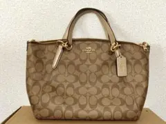 【COACH】ショルダーバッグにもなるハンドバッグ【送料込】