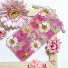 エミママ様♡ご確認用 押し花ケース スマホケース オーダー