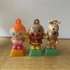 アンパンマン　かちゃかちゃコンセント5　ガチャガチャ　3点セット