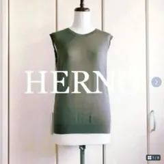 HERNO ハイゲージ ウールニットトップスのサムネイル