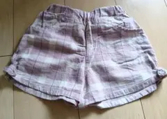 100cm ウィルメリー チェック柄 ハーフパンツ