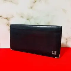 0110 dunhill ブラック メンズ 長財布