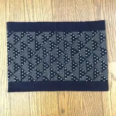 絣のフリーマット　ランチョンマット　古布　花瓶敷　リバーシブル④