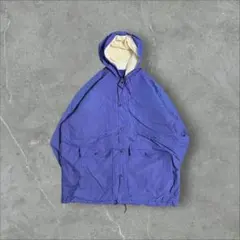 Champion ナイロンジャケット 中綿入り パープル XXL相当 90s