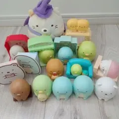 マクドおもちゃすみっコぐらし 　1３体 ぬいぐるみセット