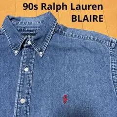 Lee様 90s Ralph Lauren ラルフローレン デニム 長袖シャツ