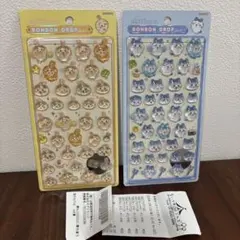 ボンボンドロップシール、ハチワレ、ウサギ