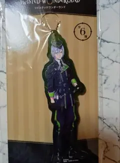 ツイステ ラメキラスクエア缶バッジ シルバー 寮服 ディアソムニア